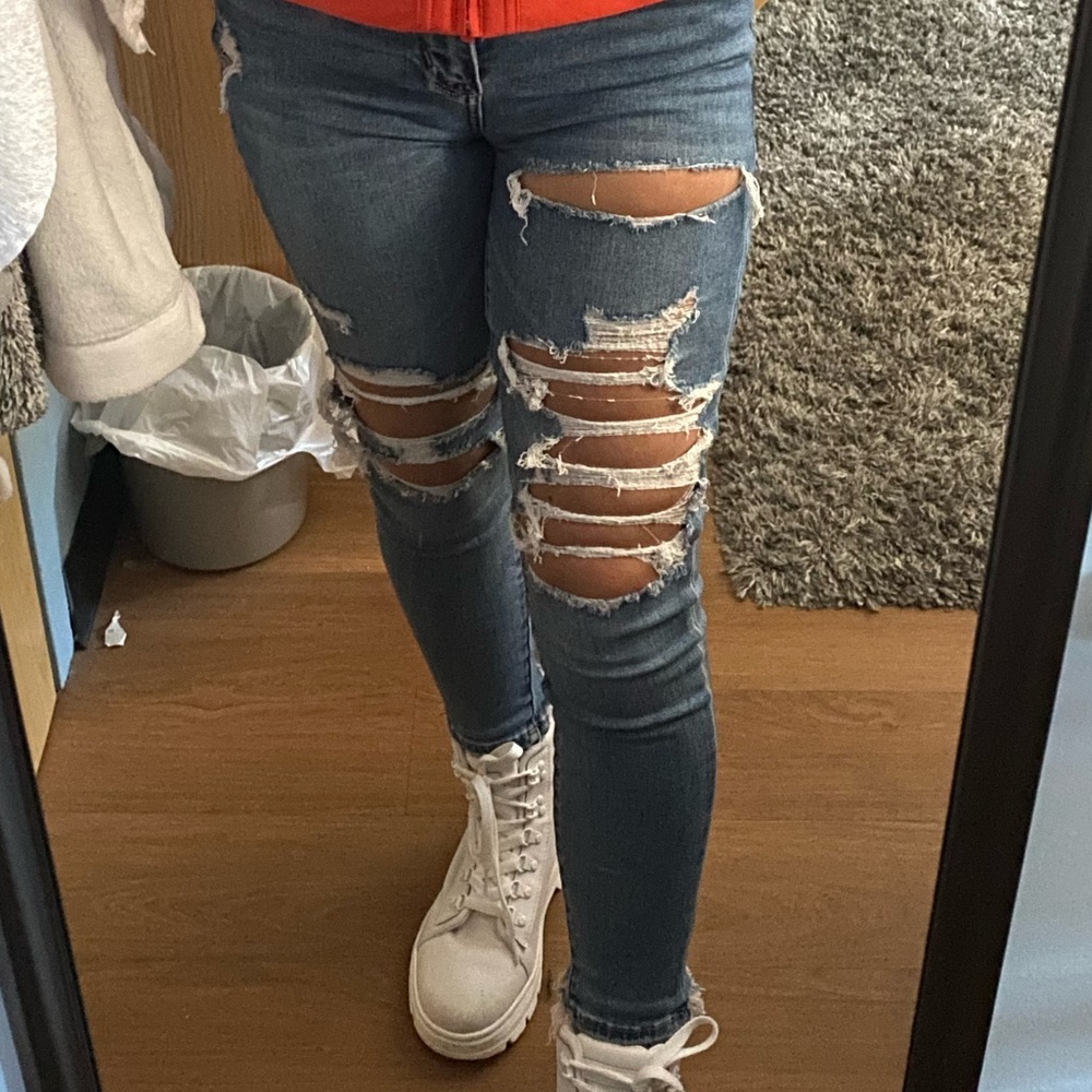 American Eagle Jeggings High Rise